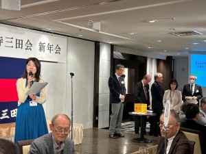 福引抽選会の様子