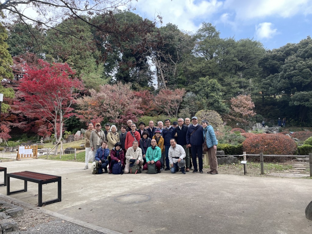 鶴川香山園にて