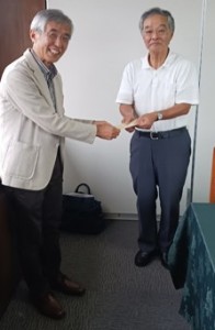 小原氏優勝表彰